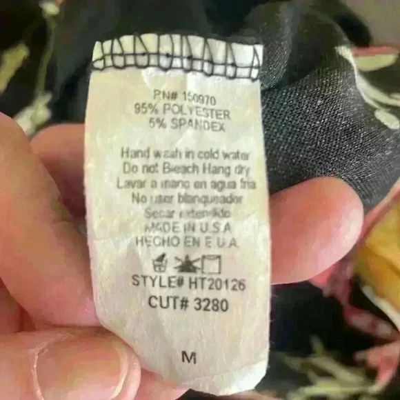 Floral Printed Camisole, Size M - Picture 6 of 6